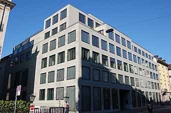 The Zürich office of Bergos AG, the former Berenberg Bank (Schweiz) AG
