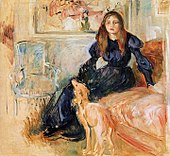 Julie Manet et son Lévrier Laerte, 1893, Musée Marmottan Monet, Paris