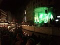 Several music scenes are set up around town. Understrøm Festival.