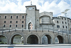 The "Porta Giustinianea" (Gate of Justinian)