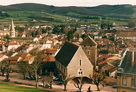 A general view of Cluny