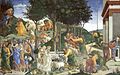 Botticelli: Begebenheiten aus dem Leben des Mose