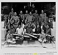Group of female musicians from Cochinchina to perform in the colonial exposition in Marseille, 1922