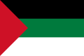 The original flag of the Arab Revolt used during World War I