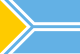Flagge der Republik Tuwa