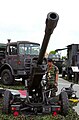 The 105mm Giat LG-1 howitzer at the SAF Open House