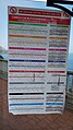Image 7Timetable on a bus shelter (from Transport in Gibraltar)