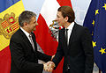 Image 34Foreign Minister of Andorra Gilbert Saboya meeting Austrian foreign minister Sebastian Kurz at the Committee of Ministers of the Council of Europe in 2014 (from Andorra)