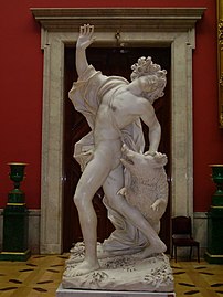 The Death of Adonis (Mazzuoli) (1709) by Giuseppe Mazzuoli