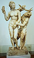 Gruppe von Aphrodite, Pan und Eros
