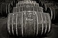 Barrels of Hennessy cognac