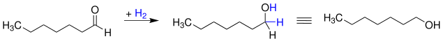 Synthese von 1-Heptanol