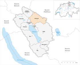 Karte von Volketswil