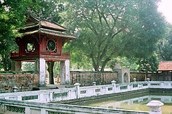 Temple of Literature in Văn Miếu ward