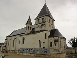 The church in La Celle-Saint-Avant