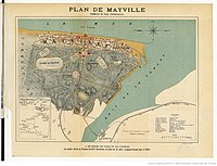 A plan of a proposed settlement called Mayville