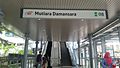 Entrance A to the Mutiara Damansara station.