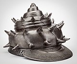 Nagasone Tojiro Mitsumasa, Helmet in the form of a Sea Conch Shell, 1618