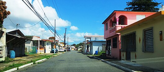 Residential street in Naguabo