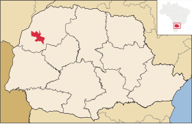 Location of Umuarama