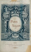 Société Nationale des Beaux-Arts — A Salon de Champ-de-Mars catalogue, noting that one catalogue a year, of two, would be dedicated to work from the new Paris Salon, 1893.