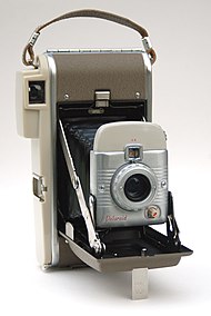 A Polaroid Highlander 80A camera