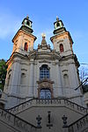 Church of St. John of Nepomuk in the New Town of Prague by Kilian Ignaz Dientzenhofer, 1730s.