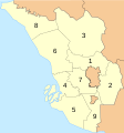 Districts in Selangor