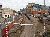 In October 2011 the vegetation and trackbed has been completely cleared and preparation for Crossrail has begun