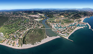 Luftbild von Sotogrande