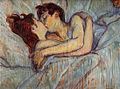 Henri de Toulouse-Lautrec: Der Kuss, 1892–1893