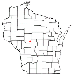 Location of Lynn, Wisconsin