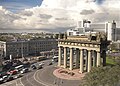Verschönerung des Platzes am Moskauer Tor (1960er Jahre mit B. N. Schurawljow)