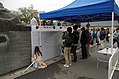 Tafel für Kondolenzbekundungen nach Grape-kuns Tod (14. Oktober 2017)