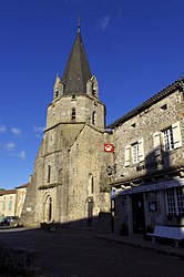 The church in Abjat-sur-Bandiat
