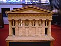 Modello del tempio di Zeus.