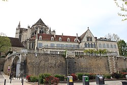The Palais épiscopal in Auxerre, which houses the prefecture of Yonne