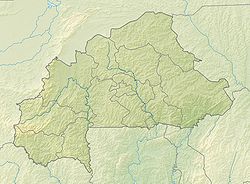 Location map/data/Burkina Faso is located in Burkina Faso