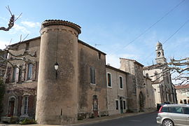 Chateau and church