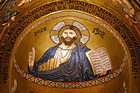 Mosaic of Palatine Chapel in Palermo