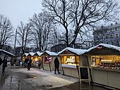Christmas market in Riga, Latvia