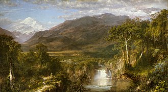 Frederic Edwin Church, The Heart of the Andes, 1859, Metropolitan Museum of Art