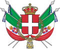 Great coat of arms from 1861 to 1870