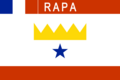 Flag of Rapa (French Polynesia) (nowadays)