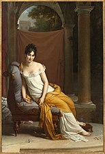 Portrait of Juliette Récamier by François Gérard (1805)