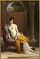 François Gérard: Porträt der Madame Récamier, 1805. Die Dargestellte war eine berühmte Salondame und anerkannte Schönheit im Paris des Empire.