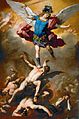 Archangel Michael and fallen angels, Luca Giordano c. 1660–65