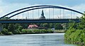 Emsbrücke in Haren (Blick flussabwärts)