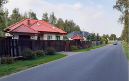Modern suburban house in Poland
