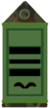Irish Air Corps rank insignia (green)